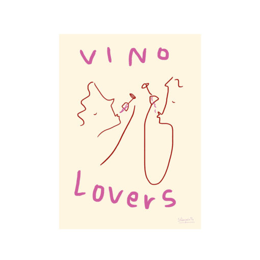 Ruby Hughes Poster Vino Lovers