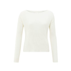 YAYA Langarm-Shirt Off White