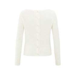 YAYA Langarm-Shirt Off White