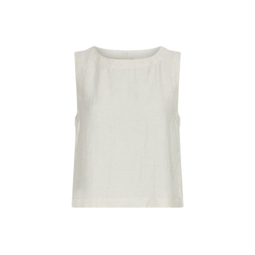 Moss Copenhagen Leinen-Mix-Top Sand Melange