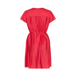 Moss Copenhagen Midi-Kleid Rose Red Rückansicht