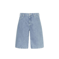 Moss Copenhagen Denim-Shorts Light Blue Wash