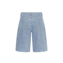 Moss Copenhagen Denim-Shorts Light Blue Wash Rückansicht