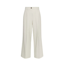 Moss Copenhagen Hose mit Bügelfalte Fog Melange