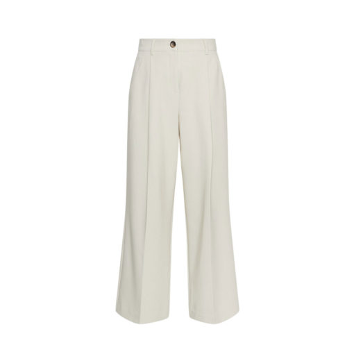 Moss Copenhagen Hose mit Bügelfalte Fog Melange