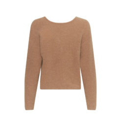 Moss Copenhagen Woll-Mix-Cardigan Cartouche Braun