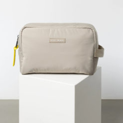 VIVI MARI Padded Toiletry Bag Stone L