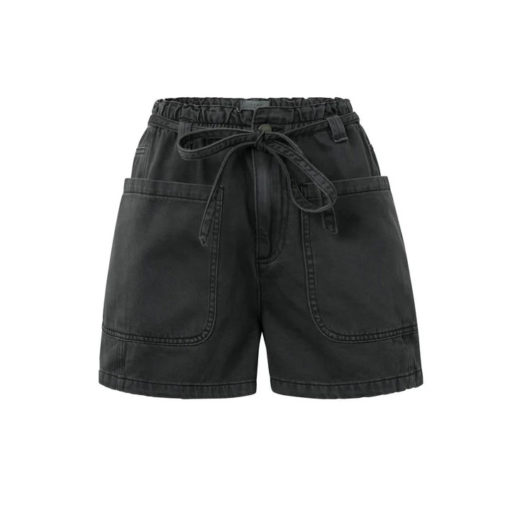 YAYA Cargo-Shorts Washed Black