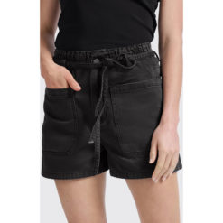 YAYA Cargo-Shorts Washed Black