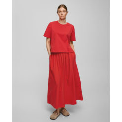 Moss Copenhagen Maxi-Rock Flame Scarlet