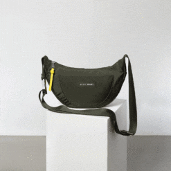 VIVI MARI Padded Hip Bag Olive