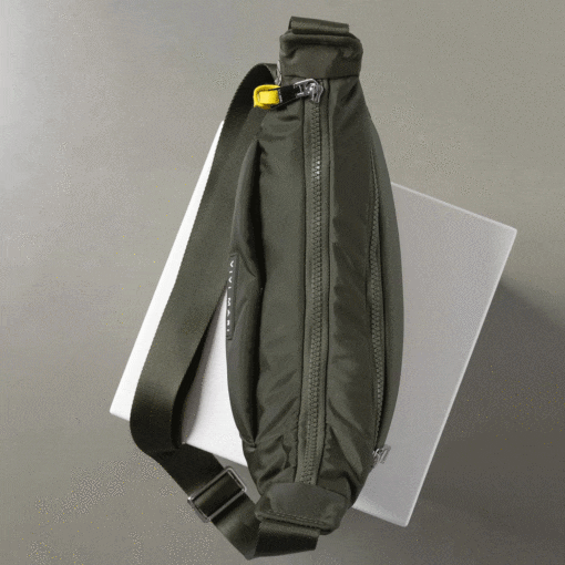 VIVI MARI Padded Hip Bag Olive
