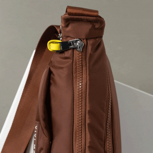 VIVI MARI Padded Hip Bag Tan