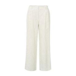 YAYA Streifenhose Linen Beige