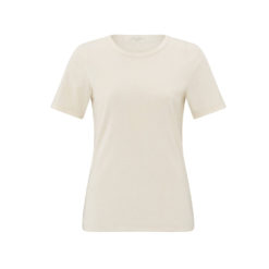 YAYA T-Shirt Off White Mel Vorderseite