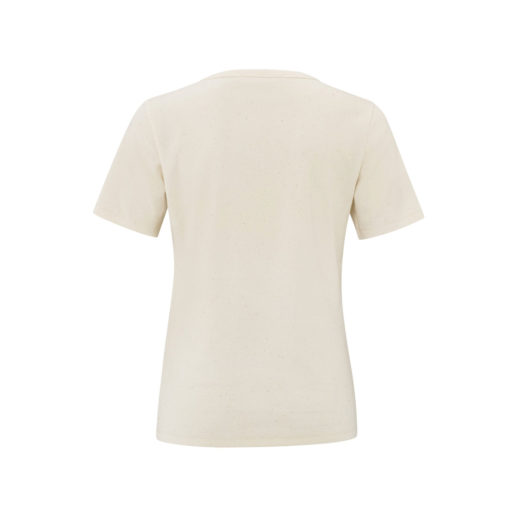YAYA T-Shirt Off White Mel Rückseite