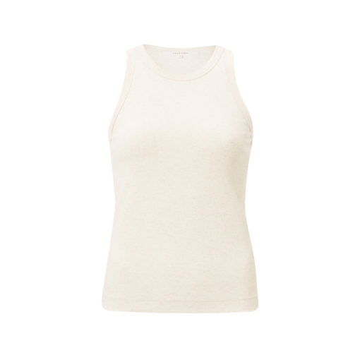 YAYA Rib-Top Nature Mel Vorderseite