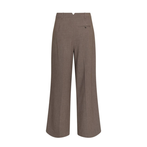Moss Copenhagen Hose mit Bügelfalte Slate Black Rückansicht