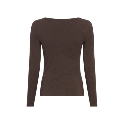 Moss Copenhagen Longsleeve Slate Black Rückansicht