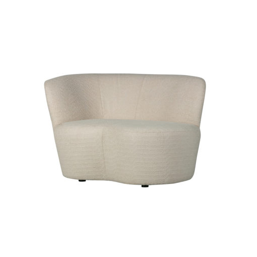 Sofa Stone Bouclé-Stoff Cremé