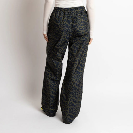 VIVI MARI Rain Pants Leo Splashes Navy/Olive Rückansicht