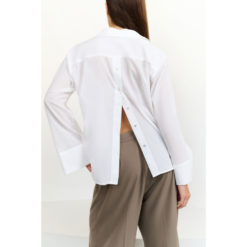 YAYA Baumwoll-Bluse Off White