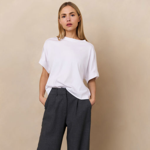 YAYA Oversize T-Shirt Pure White