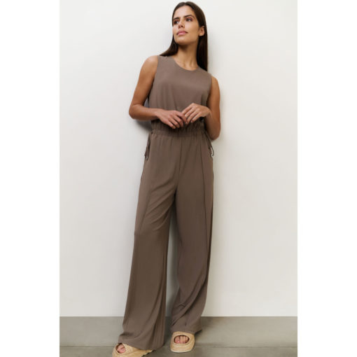 YAYA Jumpsuit Greyish Brown