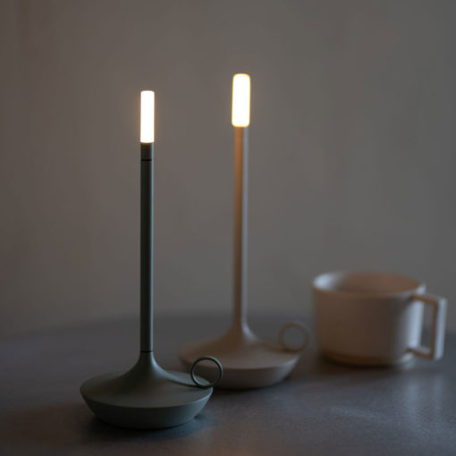 Graypants LED-Lampe Mist Gray & Sage Green L
