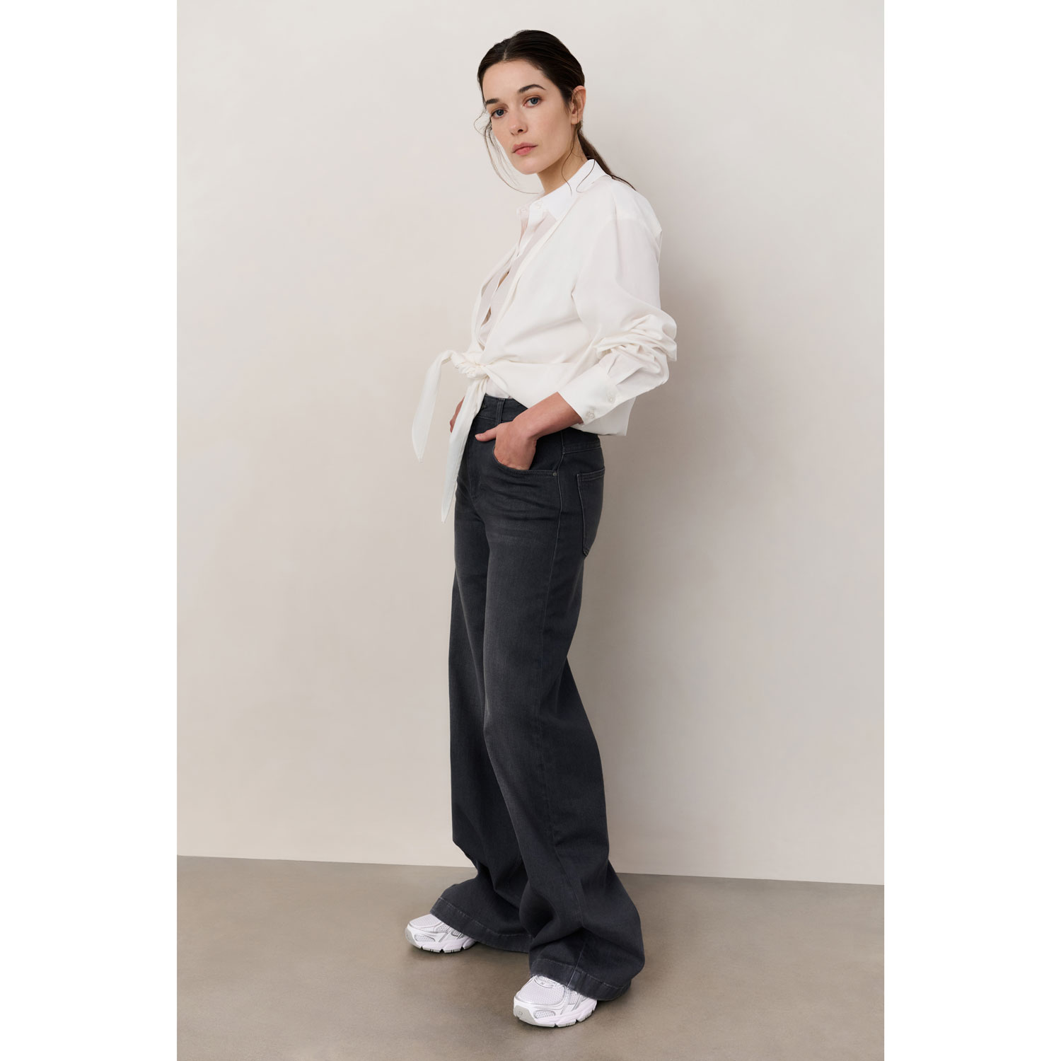 YAYA Jeans Grey Denim - L34