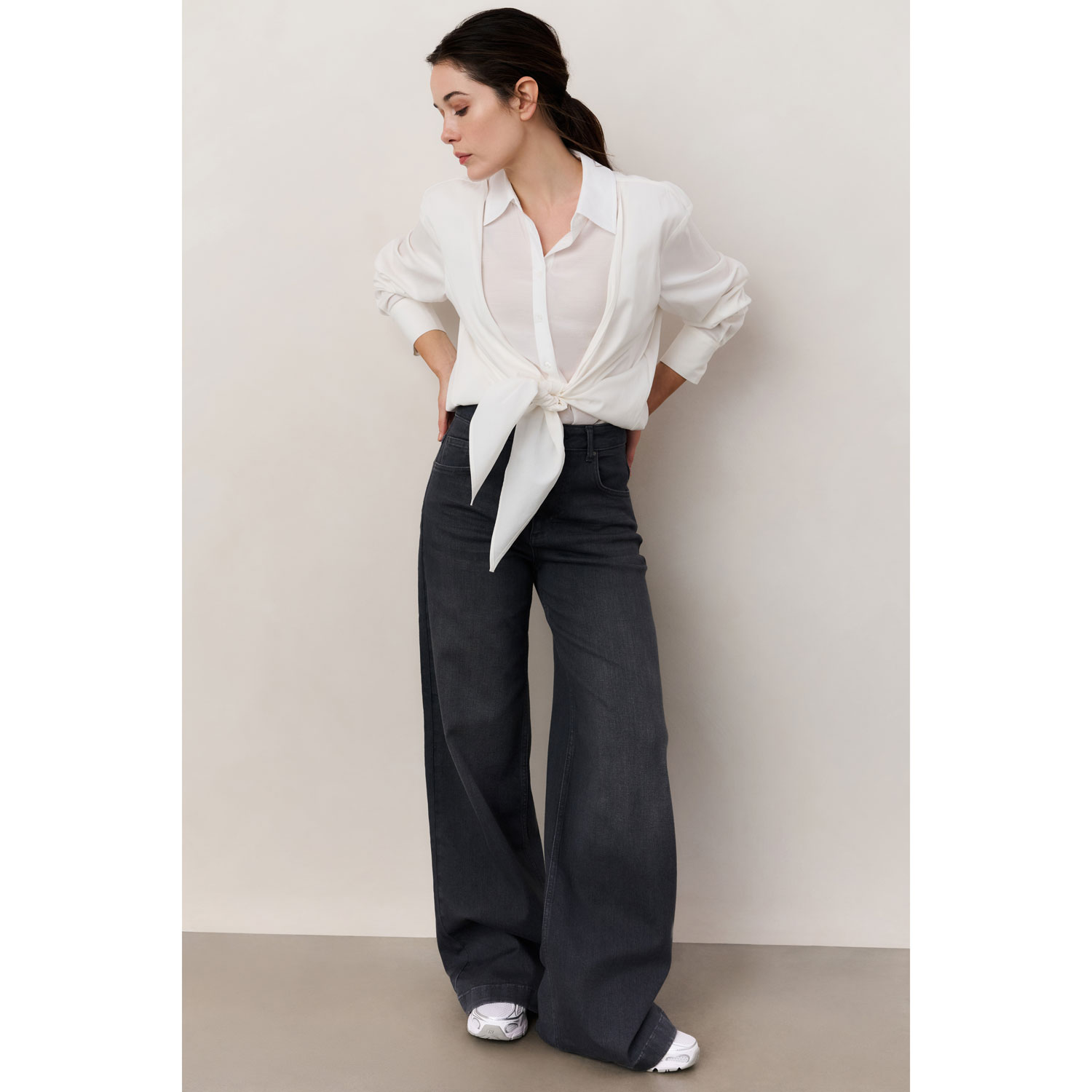 YAYA Jeans Grey Denim - L34