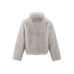 YAYA Kunstfell-Jacke Light Grey