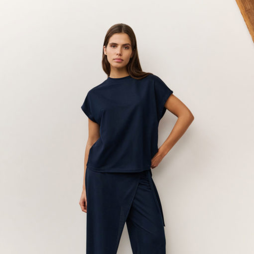 YAYA T-Shirt Eclipse Blue