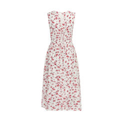 Moss Copenhagen Ecovero-Kleid Rose Red Flower