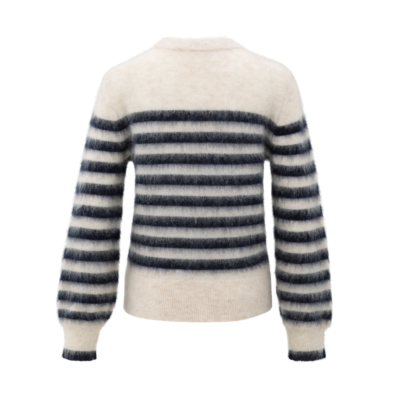 YAYA Streifen-Sweater Collegiate Blue