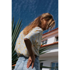 Indi&Cold Oversize-Bluse mit Print