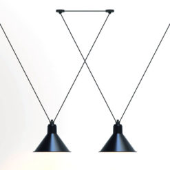 DCW Les Acrobates Accessoires AC2 Black (Lampenverbinder) mit LAmpen als Beispiel