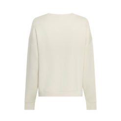 Moss Copenhagen Q Sweater Fog Rückansicht