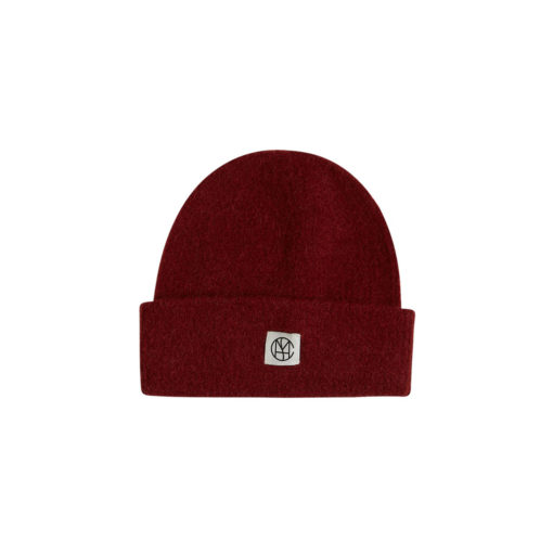 Moss Copenhagen Woll-Beanie Syrah
