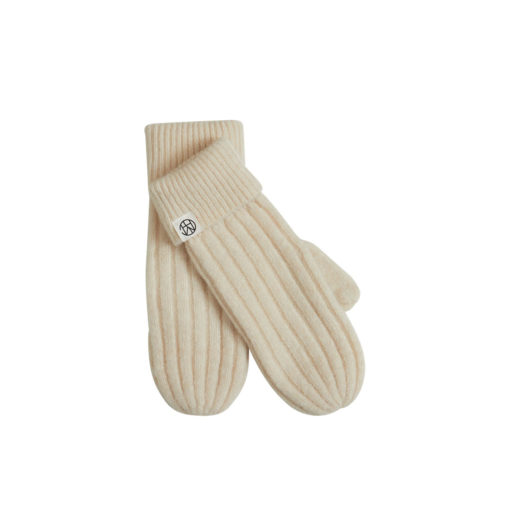 Moss Copenhagen Woll-Handschuhe Fog Melange
