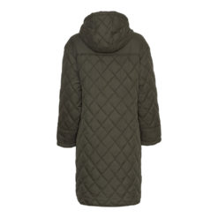 Moss Copenhagen Steppjacke Forest Night Rückansicht