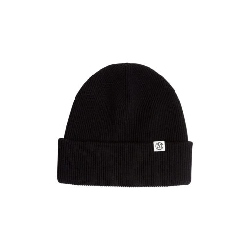 Moss Copenhagen Merino-Beanie Black