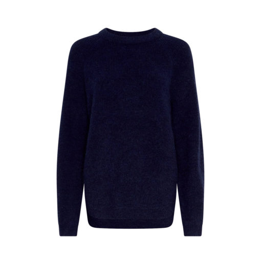 Moss Copenhagen Woll-Mix-Pullover Ocean Cavern