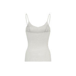 Moss Copenhagen Glitzer-Top Grey Silver Rückansicht