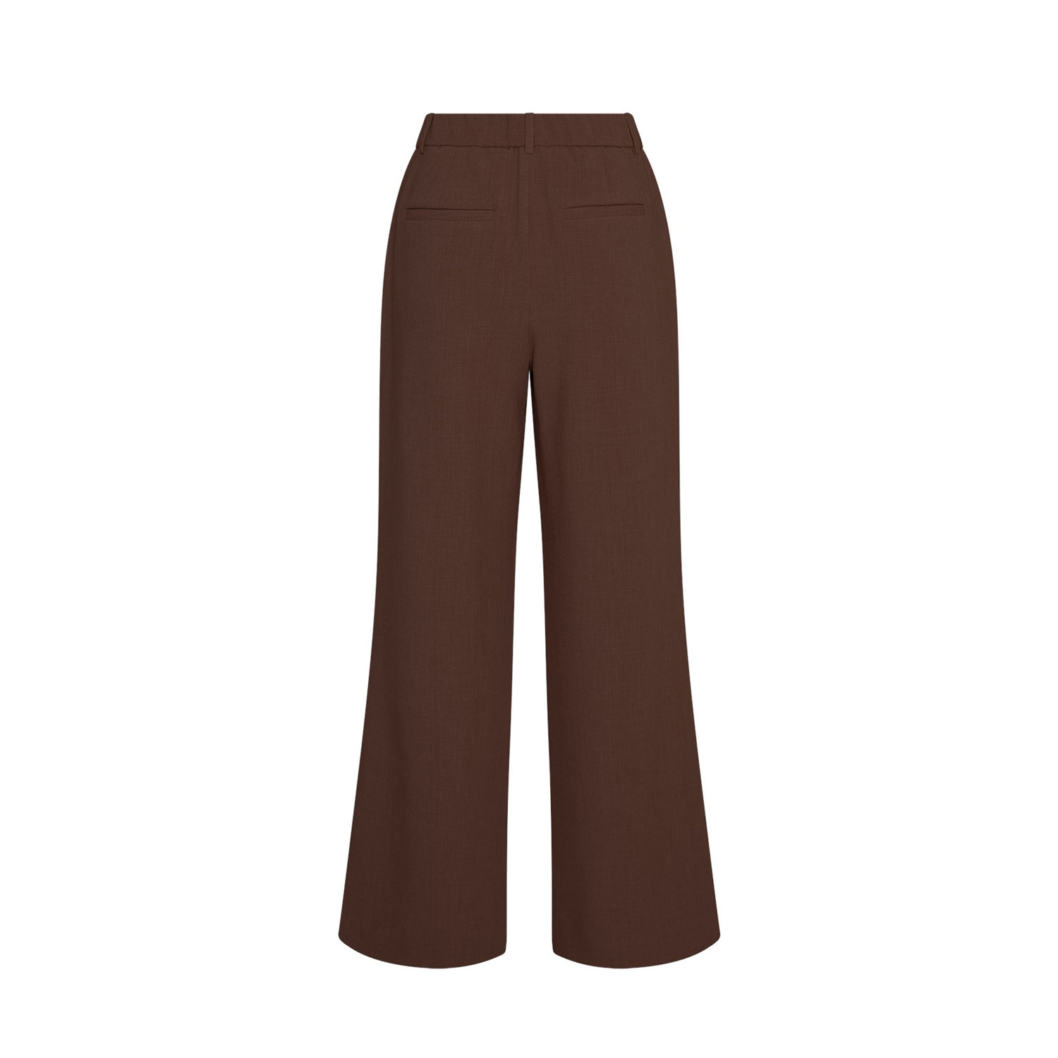 Moss Copenhagen Viskose-Mix Hose Hot Fudge Rückansicht