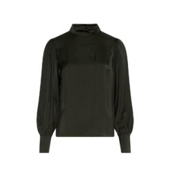 Moss Copenhagen Satin-Bluse Rosin