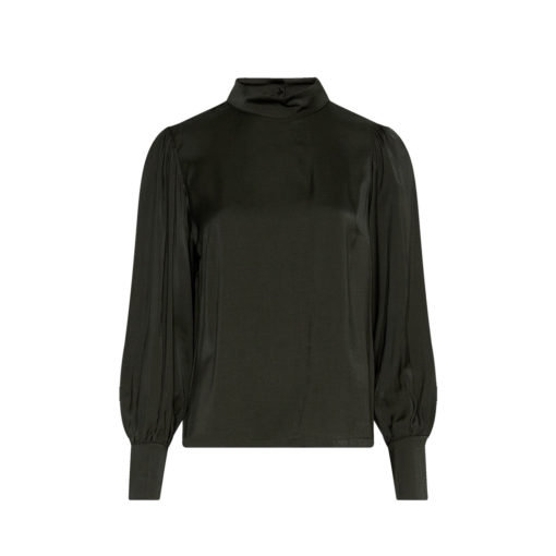 Moss Copenhagen Satin-Bluse Rosin