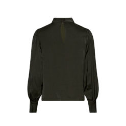 Moss Copenhagen Satin-Bluse Rosin Rückansicht