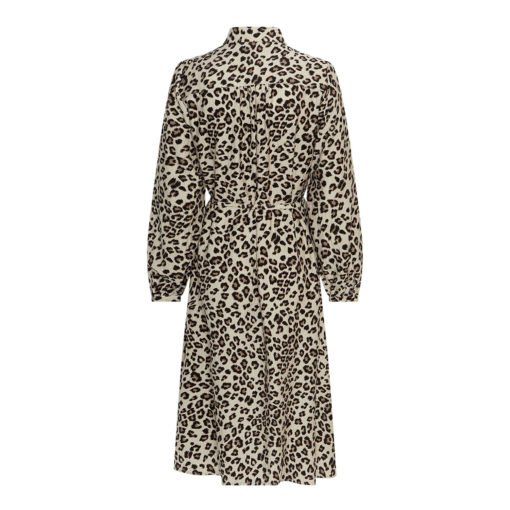 Moss Copenhagen Blusenkleid Leo mit langen Ärmeln Rückansicht