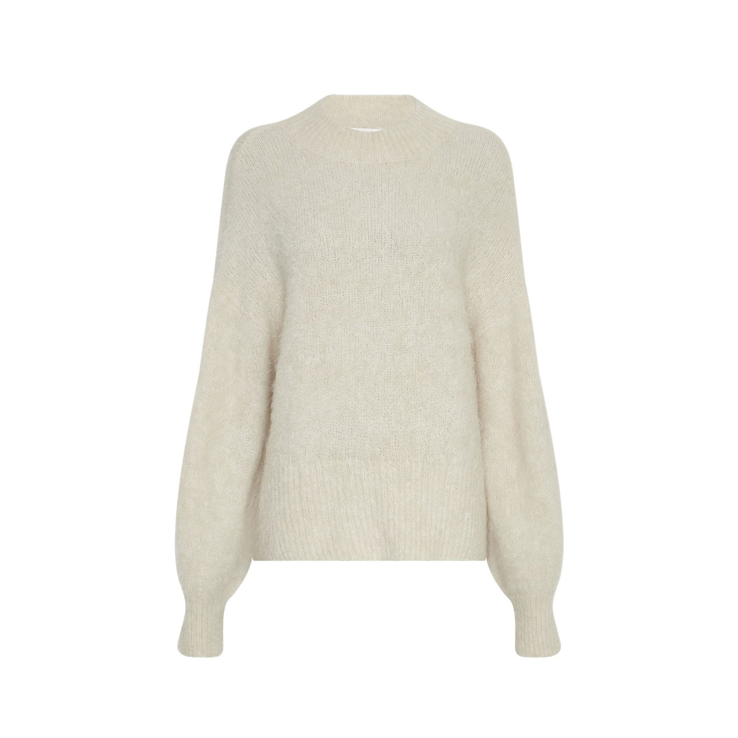 Moss Copenhagen Alpaca-Sweater Oatmeal